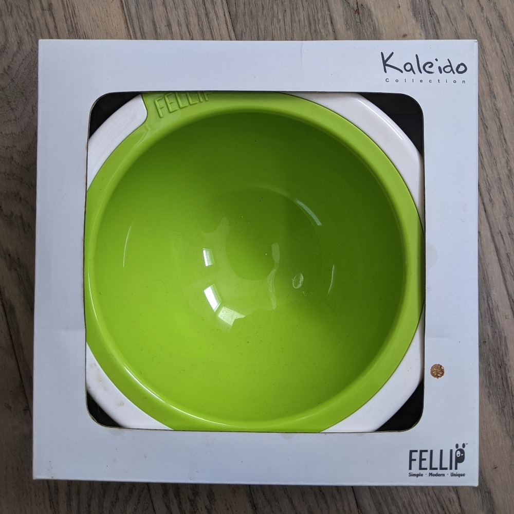 New Kaleido Supreme Filli pet dog cat bowl 5.5"